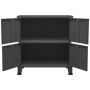 Industrieller Lagerungsstiefel Stahl anthrazit 75x40x80 cm von vidaXL, Aufbewahrungskisten - Ref: Foro24-339627, Preis: 122,9...