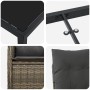 Conjunto de Comedor de Jardín de 5 Piezas con Cojines Gris Poliratán von , Gartenstühle - Ref: Foro24-3379648, Preis: 564,94 ...