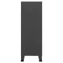 Anthracite metal industrial storage trunk 75x40x115 cm by vidaXL, Storage trunks - Ref: Foro24-339630, Price: 159,99 €, Disco...