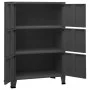 Anthracite metal industrial storage trunk 75x40x115 cm by vidaXL, Storage trunks - Ref: Foro24-339630, Price: 159,99 €, Disco...