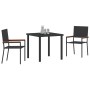 Juego de Comedor de Jardín de 9 Piezas Gris de Ratán Sintético | Foro24.es | Tu tienda online para hogar, jardín y más Foro24.es