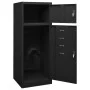 Sattelschrank aus schwarzem Stahl 53x53x140 cm von vidaXL, Sattelständer - Ref: Foro24-339601, Preis: 210,92 €, Rabatt: %