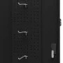 Sattelschrank aus schwarzem Stahl 53x53x140 cm von vidaXL, Sattelständer - Ref: Foro24-339601, Preis: 210,92 €, Rabatt: %
