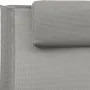 Lounger with steel pillow and gray textilene by vidaXL, Loungers - Ref: Foro24-317584, Price: 74,40 €, Discount: %