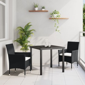 Juego de Comedor de Jardín de 5 Piezas Beige