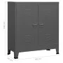 Industrieller Lagerungsstiefel Stahl anthrazit 90x40x100 cm von vidaXL, Aufbewahrungskisten - Ref: Foro24-339625, Preis: 151,...