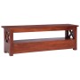 Brauner Mahagoni-Massivholz-TV-Ständer 115x30x40 cm von vidaXL, TV-Möbel - Ref: Foro24-337080, Preis: 192,06 €, Rabatt: %