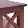 Solid mahogany wood TV stand in brown, 115x30x40 cm by vidaXL, TV Furniture - Ref: Foro24-337080, Price: 188,14 €, Discount: %