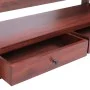 Brauner Mahagoni-Massivholz-TV-Ständer 115x30x40 cm von vidaXL, TV-Möbel - Ref: Foro24-337080, Preis: 188,76 €, Rabatt: %