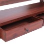 Brauner Mahagoni-Massivholz-TV-Ständer 115x30x40 cm von vidaXL, TV-Möbel - Ref: Foro24-337080, Preis: 192,06 €, Rabatt: %