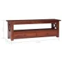 Brauner Mahagoni-Massivholz-TV-Ständer 115x30x40 cm von vidaXL, TV-Möbel - Ref: Foro24-337080, Preis: 188,76 €, Rabatt: %