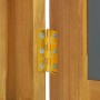Solid teak wood furniture with mirror 60x10x40 cm by vidaXL, Lockers and storage cabinets - Ref: Foro24-338242, Price: 83,01 ...
