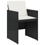 Juego de Comedor de Jardín de 5 Piezas con Cojines Gris Claro Poliratán by , Garden chairs - Ref: Foro24-3379962, Price: 295,...