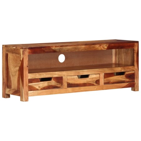 TV-Schrank aus massivem Akazienholz, 110 x 30 x 40 cm von vidaXL, TV-Möbel - Ref: Foro24-339508, Preis: 134,82 €, Rabatt: %