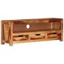 Mueble de TV madera maciza de acacia 110x30x40 cm de vidaXL, Muebles TV - Ref: Foro24-339508, Precio: 133,96 €, Descuento: %