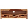 Mueble de TV madera maciza de acacia 110x30x40 cm de vidaXL, Muebles TV - Ref: Foro24-339508, Precio: 134,75 €, Descuento: %
