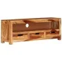 Mueble de TV madera maciza de acacia 110x30x40 cm de vidaXL, Muebles TV - Ref: Foro24-339508, Precio: 133,96 €, Descuento: %