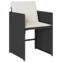 Conjunto de Comedor Jardín de 5 Piezas con Cojines Gris Claro Poliratán by , Garden chairs - Ref: Foro24-3379994, Price: 282,...