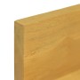 Wall shelves 2 units solid teak wood 90x10x10 cm by vidaXL, Shelves and shelves - Ref: Foro24-338260, Price: 42,47 €, Discoun...