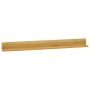 Wall shelves 2 units solid teak wood 110x10x10 cm by vidaXL, Shelves and shelves - Ref: Foro24-338261, Price: 51,87 €, Discou...