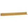 Wall shelves 2 units solid teak wood 110x10x10 cm by vidaXL, Shelves and shelves - Ref: Foro24-338261, Price: 49,99 €, Discou...
