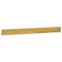 Wall shelves 2 units solid teak wood 110x10x10 cm by vidaXL, Shelves and shelves - Ref: Foro24-338261, Price: 49,99 €, Discou...