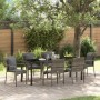 Juego de Comedor de Jardín de 7 Piezas con Cojines Gris Poliratán by , Garden sets - Ref: Foro24-3380090, Price: 494,59 €, Di...