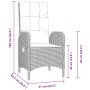 Juego de comedor para jardín de 5 piezas con cojines, negro, poliratán von , Gartenstühle - Ref: Foro24-3380121, Preis: 561,4...