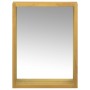 Spiegelschrank aus massivem Teakholz, 30 x 10 x 40 cm von vidaXL, Schließfächer und Lagerschränke - Ref: Foro24-338243, Preis...