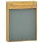 Spiegelschrank aus massivem Teakholz, 30 x 10 x 40 cm von vidaXL, Schließfächer und Lagerschränke - Ref: Foro24-338243, Preis...