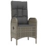 Juego de comedor de jardín de 5 piezas Gris Poliratán von , Gartenstühle - Ref: Foro24-3380128, Preis: 570,45 €, Rabatt: %