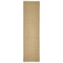 Alfombra de sisal natural 66x250 cm de vidaXL, Alfombras - Ref: Foro24-136301, Precio: 90,39 €, Descuento: %