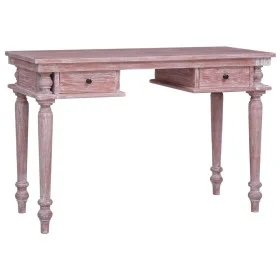 Schreibtisch aus massivem Mahagoniholz, 115 x 50 x 78 cm von vidaXL, Schreibtische - Ref: Foro24-337085, Preis: 250,68 €, Rab...