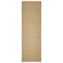 Natürlicher Sisalteppich 80x250 cm von vidaXL, Teppiche - Ref: Foro24-136307, Preis: 94,49 €, Rabatt: %