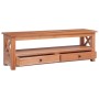 TV-Schrank aus massivem Mahagoniholz, 115 x 30 x 40 cm von vidaXL, TV-Möbel - Ref: Foro24-337081, Preis: 151,92 €, Rabatt: %