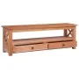 TV-Schrank aus massivem Mahagoniholz, 115 x 30 x 40 cm von vidaXL, TV-Möbel - Ref: Foro24-337081, Preis: 149,75 €, Rabatt: %