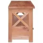 Solid mahogany wood TV cabinet 115x30x40 cm by vidaXL, TV Furniture - Ref: Foro24-337081, Price: 149,75 €, Discount: %