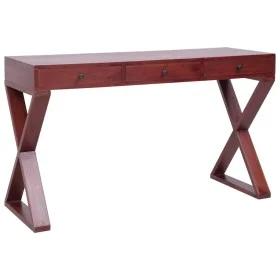 Computertisch aus massivem Mahagoniholz, 115 x 47 x 77 cm von vidaXL, Schreibtische - Ref: Foro24-337082, Preis: 219,86 €, Ra...