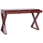 Computertisch aus massivem Mahagoniholz, 115 x 47 x 77 cm von vidaXL, Schreibtische - Ref: Foro24-337082, Preis: 223,92 €, Ra...