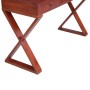 Computertisch aus massivem Mahagoniholz, 115 x 47 x 77 cm von vidaXL, Schreibtische - Ref: Foro24-337082, Preis: 223,92 €, Ra...