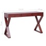 Computertisch aus massivem Mahagoniholz, 115 x 47 x 77 cm von vidaXL, Schreibtische - Ref: Foro24-337082, Preis: 223,92 €, Ra...