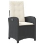 Conjunto de comedor de jardín de 5 piezas con cojines Gris claro Poliratán by , Garden chairs - Ref: Foro24-3380298, Price: 6...