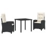 Juego de Comedor de Jardín de 7 Piezas con Cojines Beige de Poliratán von , Gartenstühle - Ref: Foro24-3380397, Preis: 877,26...