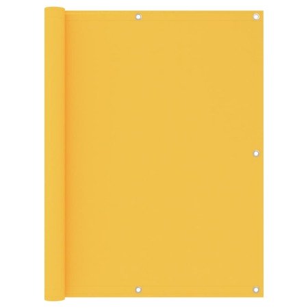 Toldo para balcón tela oxford amarillo 120x400 cm