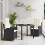 Juego de Comedor de Jardín de 7 Piezas con Cojines - Beige - Ratán Poliéster | Foro24.es | Tu tienda online para hogar, jardín y más Foro24.es