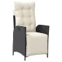 Conjunto de Comedor de Jardín de 5 Piezas Ratán Poliéster Marrón von , Gartenstühle - Ref: Foro24-3380543, Preis: 661,13 €, R...