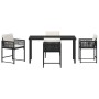 Conjunto de Comedor de Jardín de 9 Piezas con Cojines Beige Ratán Poliéster | Foro24.es | Tu tienda online para hogar, jardín y más Foro24.es