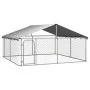 Außenzwinger mit Dach 300x300x150 cm von vidaXL, Hundehütten und Zäune - Ref: Foro24-171501, Preis: 147,67 €, Rabatt: %