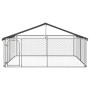 Außenzwinger mit Dach 300x300x150 cm von vidaXL, Hundehütten und Zäune - Ref: Foro24-171501, Preis: 150,43 €, Rabatt: %