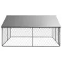 Außenzwinger mit Dach 300x300x150 cm von vidaXL, Hundehütten und Zäune - Ref: Foro24-171501, Preis: 147,67 €, Rabatt: %